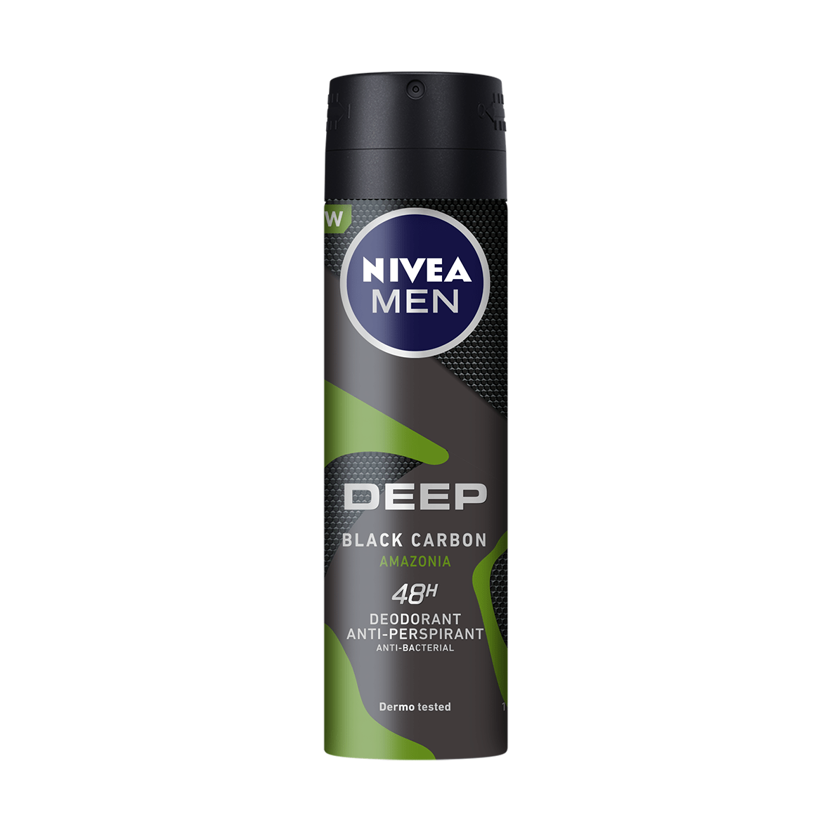 Nivea Men Deep Black Carbon Deo Spray 150ml