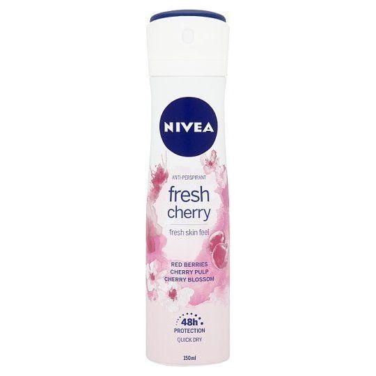 Nivea Women Deospray Fresh Cherry - Protection 48H, 150 ml