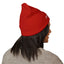 Fake News Embroidered Knit Beanie