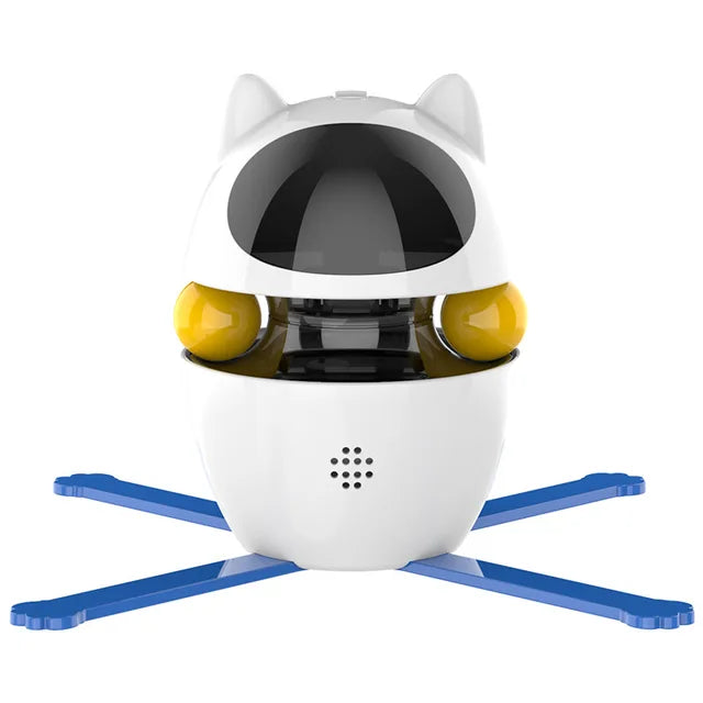Chasing Exercising Laser Toy USB Rechargeable 4-in-1 Cat Toys Indoor Electric Interactive Toys with Ball  Pet cat Teasing cats - Korvel