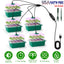 5-Pack Seed Starter Tray with Grow Light and Humidity Dome