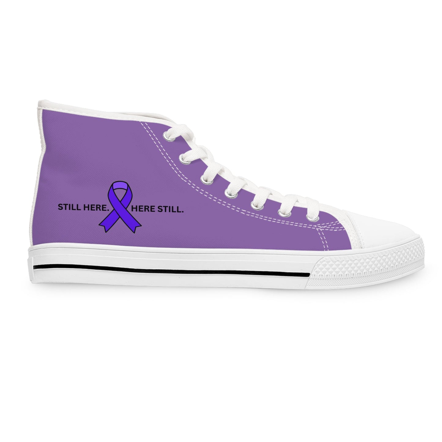 Aún aquí. Aquí aún. Zapatillas altas para mujeres
