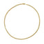 Collier en chaîne cubaine Miami en or jaune 14K de 4,5 mm - 22 pouces