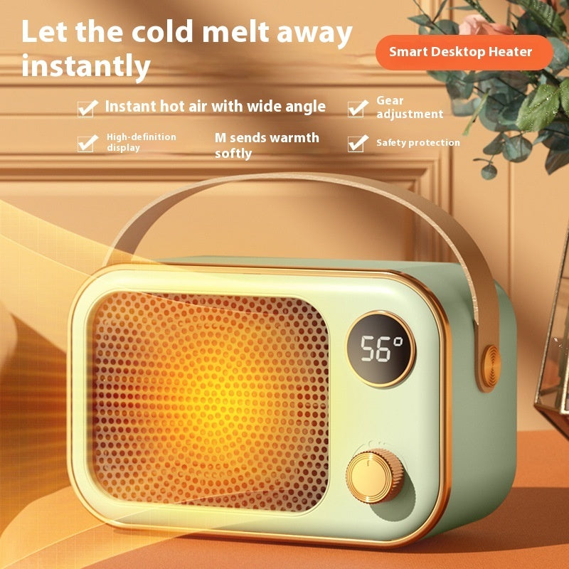 Calentador de Aire Caliente Digital de Alta Potencia con Pantalla