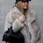 Winter Plush Coat - Stylish Warm Thicken Fluffy Jacket