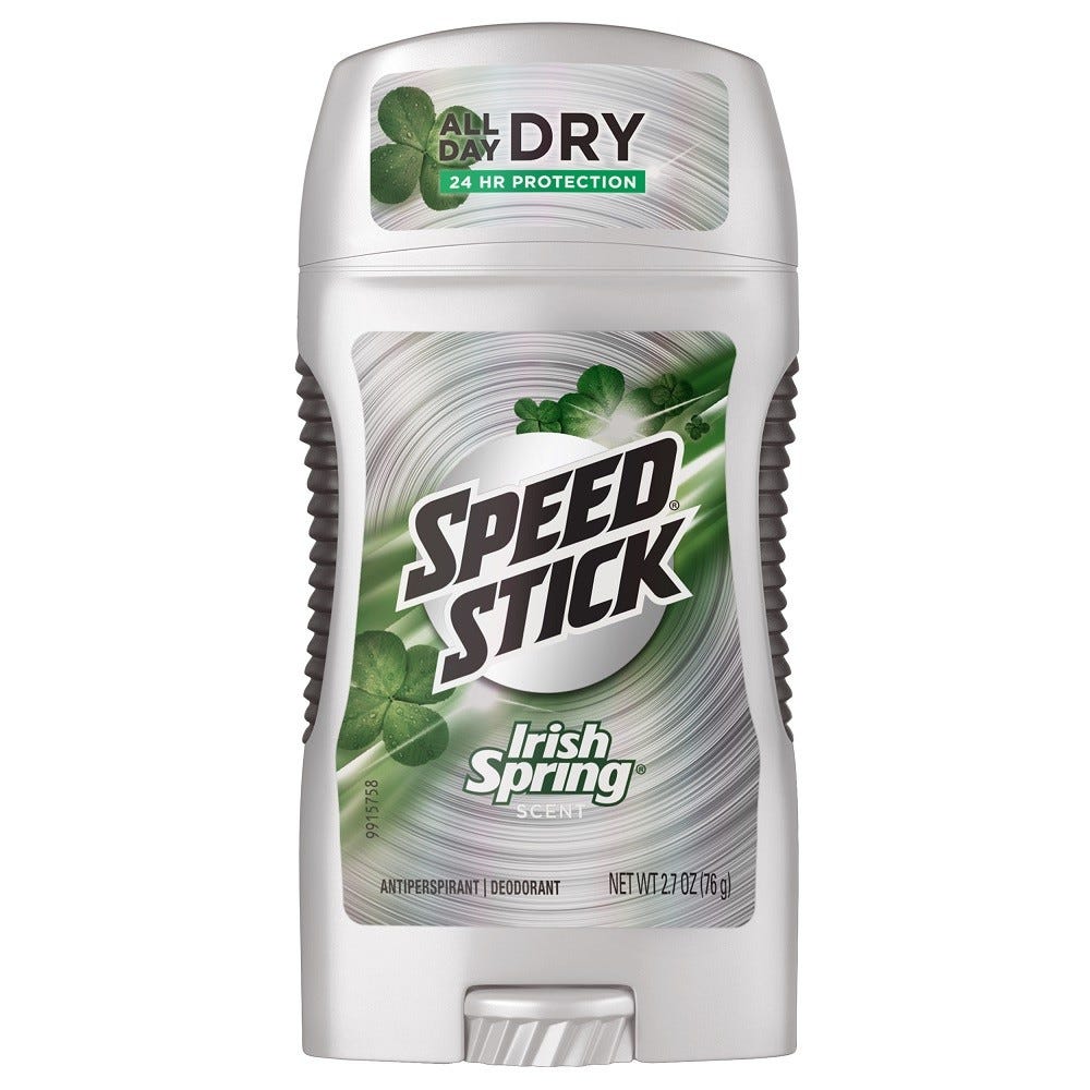 Desodorante Antitranspirante Speed Stick Original Irish Spring 2.7 Oz