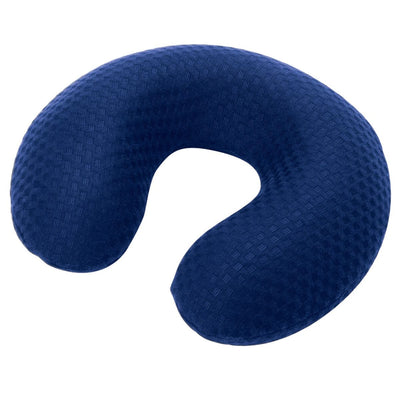 Carex Travel Pillow - Ergonomic Memory Foam Support