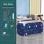 120CM Bathtubs Folding Bath Bucket Thicken Shower Barrel Adult IceTub Baby Swimming Pool Insulation Family Bathroom SPA Tub - Korvel