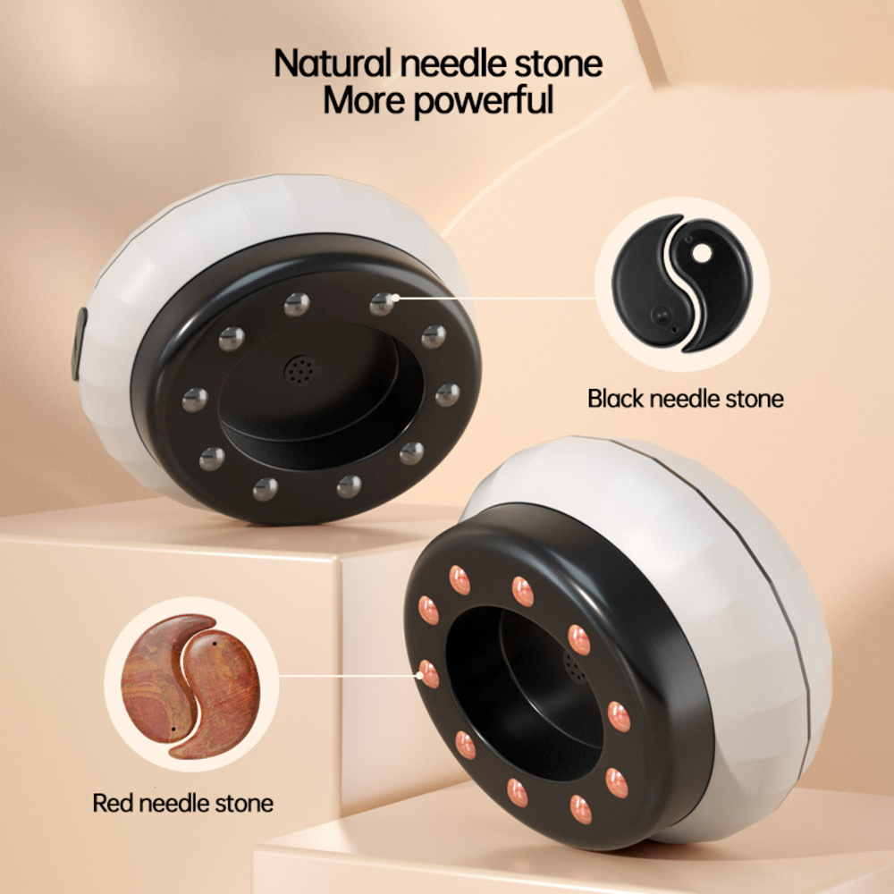 12 Levels Electric Intelligent Scraping Cupping Device Household Wireless Cup Instrument Painless Dredge Meridians Health Care - Korvel