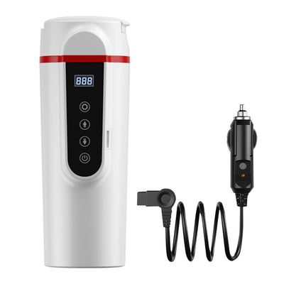 Car Electric Heating Cup with Temperature Control - 420ml