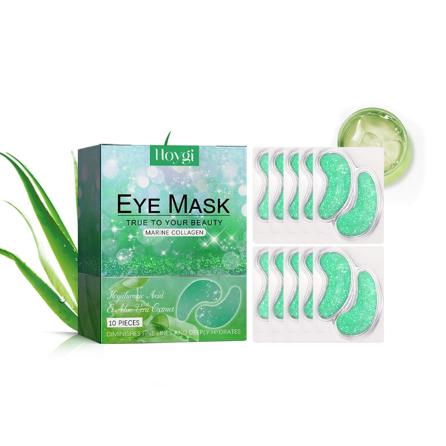 Aloe Vera Eye Gel Patch for Refreshing and Firming