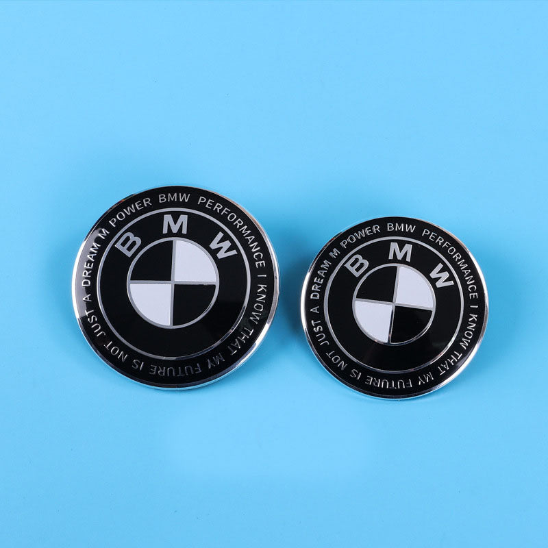 Suitable for BMW front and rear standard wheel hub covers 56/68mm 3 Series 5 Series X1X5X6M logo co branded center cover logo - Korvel
