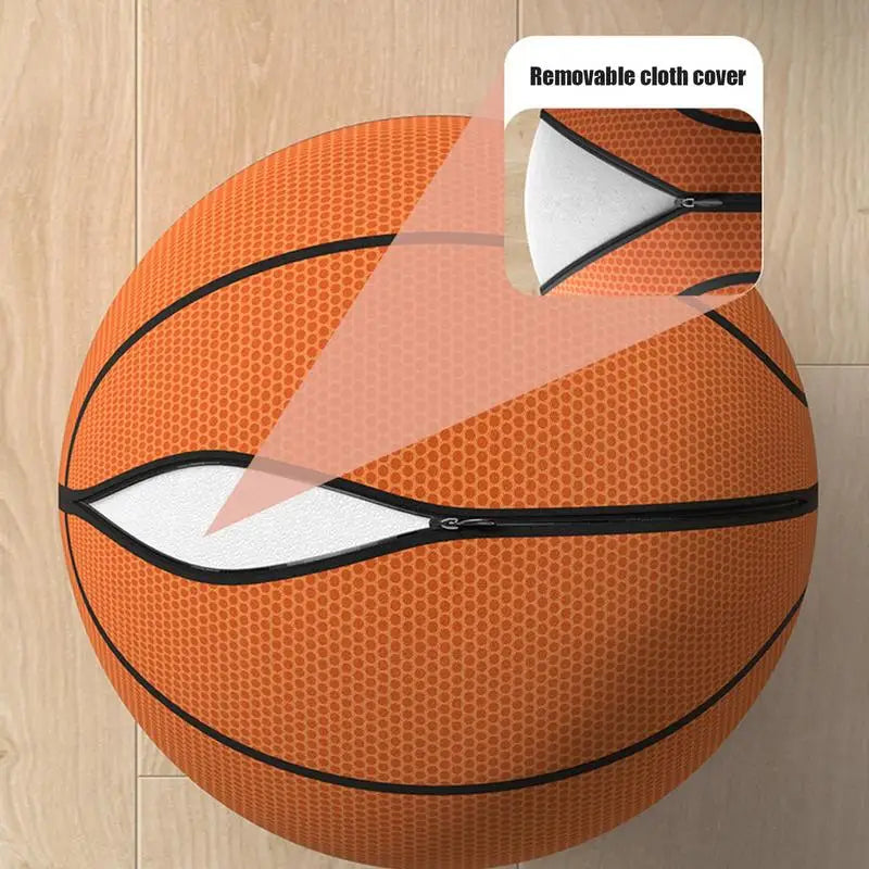 Indoor Silent Basketball - 7 Inch Cloth Training Ball