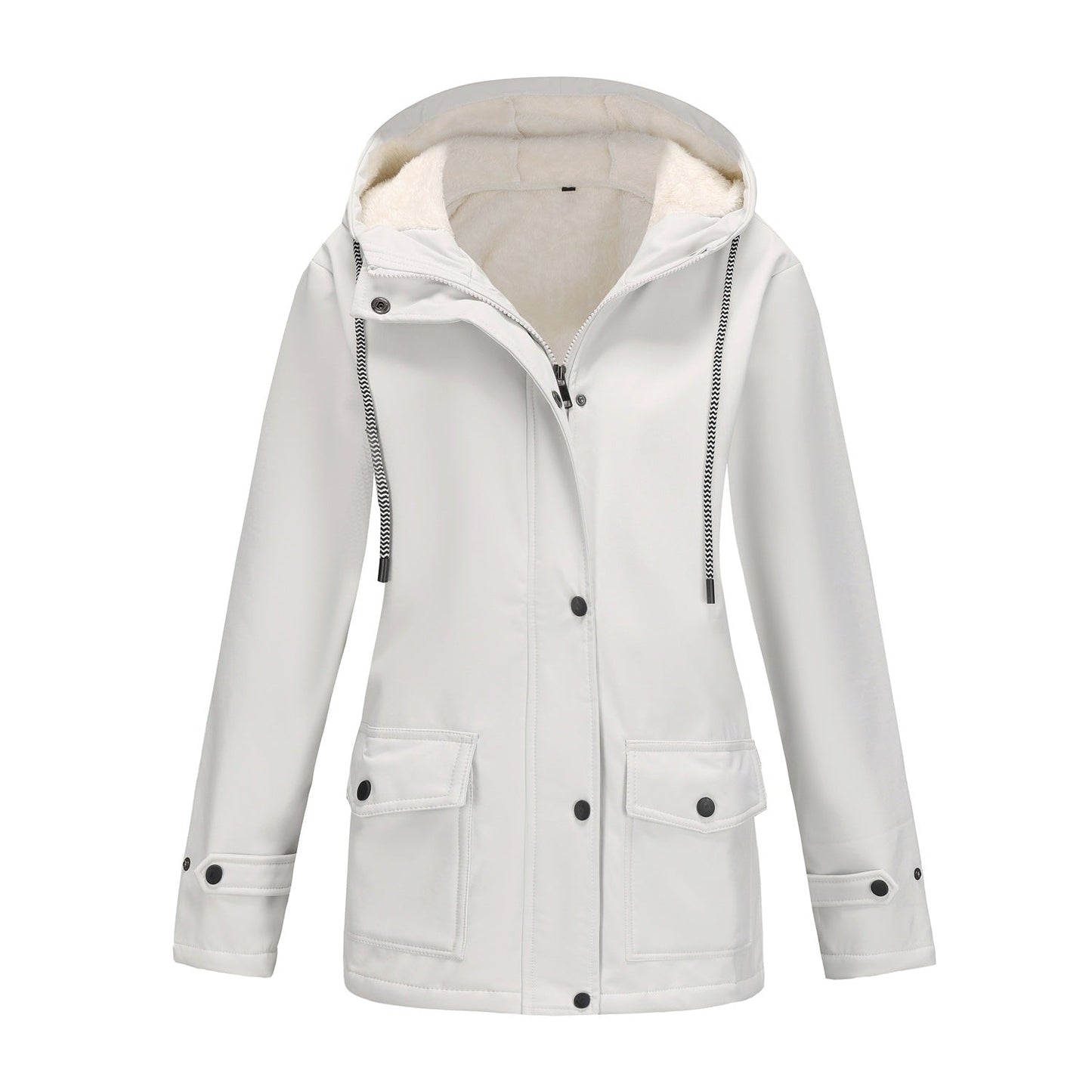 Women's Fleece-lined Waterproof Anorak Jacket
