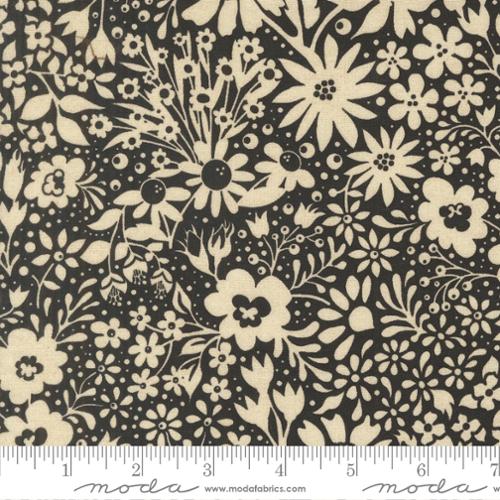 Tissu en coton Posh Noir - 44"/45" par yard