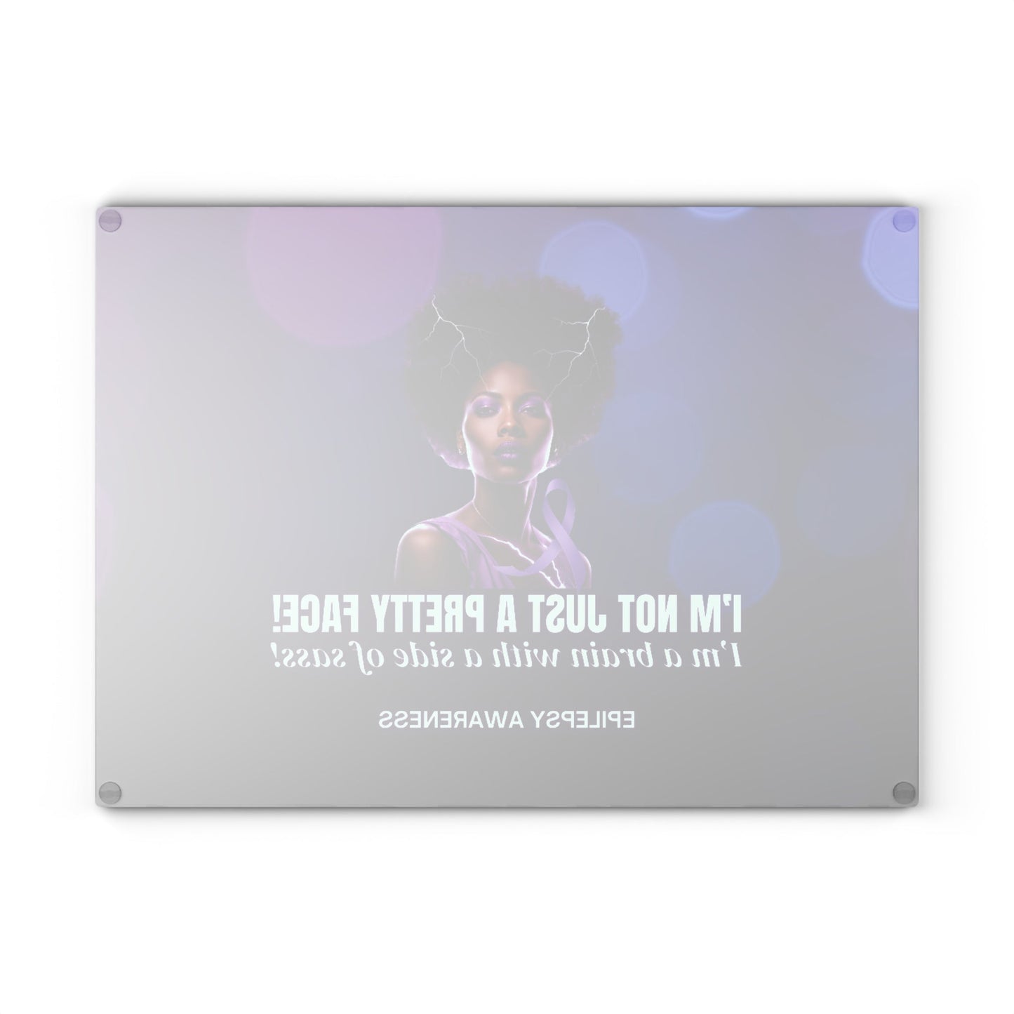 Tabla de Cortar de Vidrio Sassy Brain