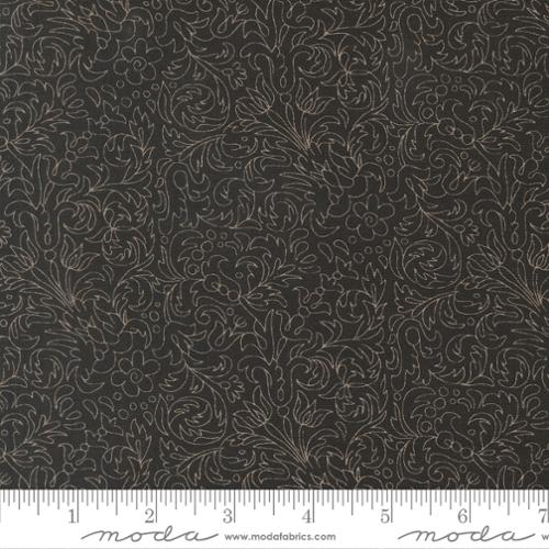 Tela de algodón Posh Onyx Noir - 44"/45" por yarda