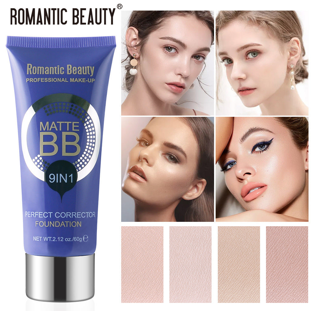 Omantic Beauty Liquid Foundation To Beautify Facial Pores Concealer Not Easy To Take Off Makeup BB Cream - Korvel