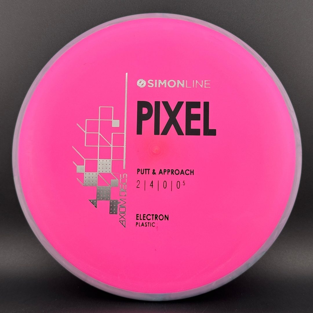 Medium Electron Pixel - Simon Line Disc Golf Putter