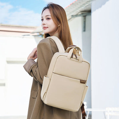 Elegant Canvas Travel Backpack for Women