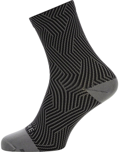 Gorewear C3 Mid Socks - Graphite Gray/Black for Men