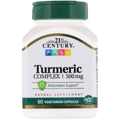 21st Century Turmeric Complex – 500 mg Vegetarian Capsules
