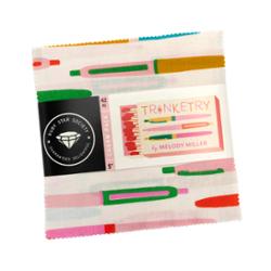 Paquete de Encantos Trinketry - 42 Cuadrados de Algodón Asortidos