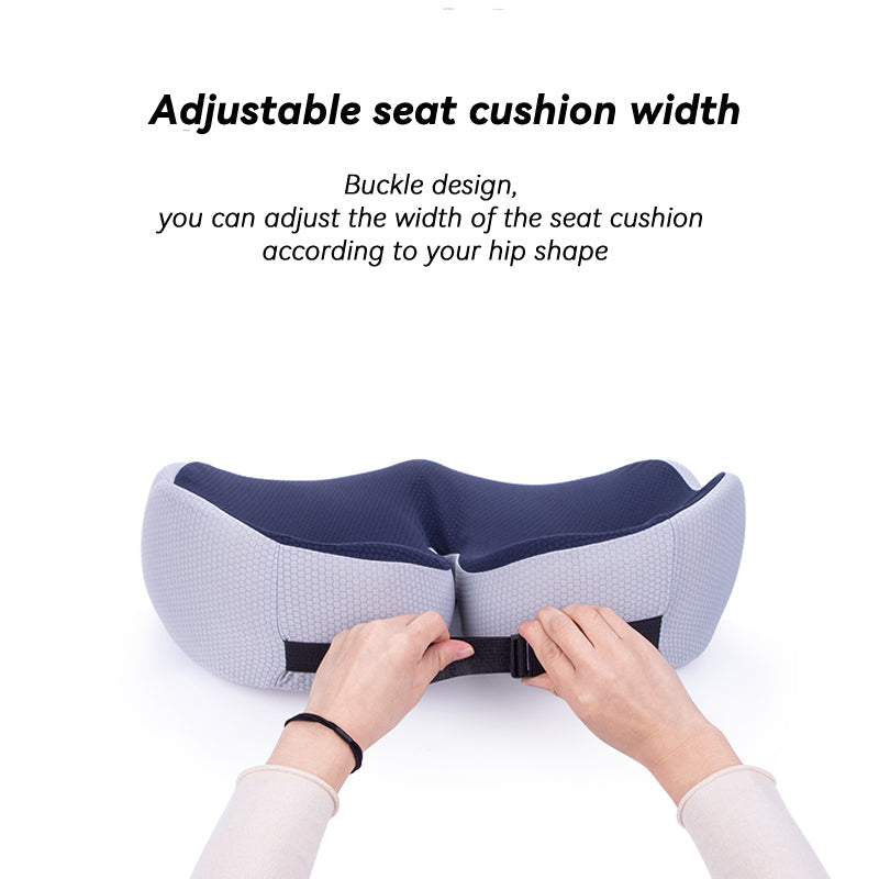 Chair Hip Cushion Hemorrhoids Cushion Fart Cushion Breathable Cushion Thick Office Long Sitting Memory Cotton Cushion - Korvel