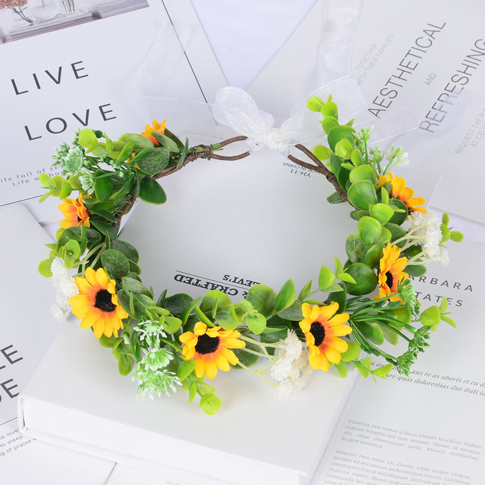 Diadème floral pour enfants pour les sorties printanières