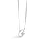 10K White Gold Diamond Accent Initial "A" Pendant Necklace
