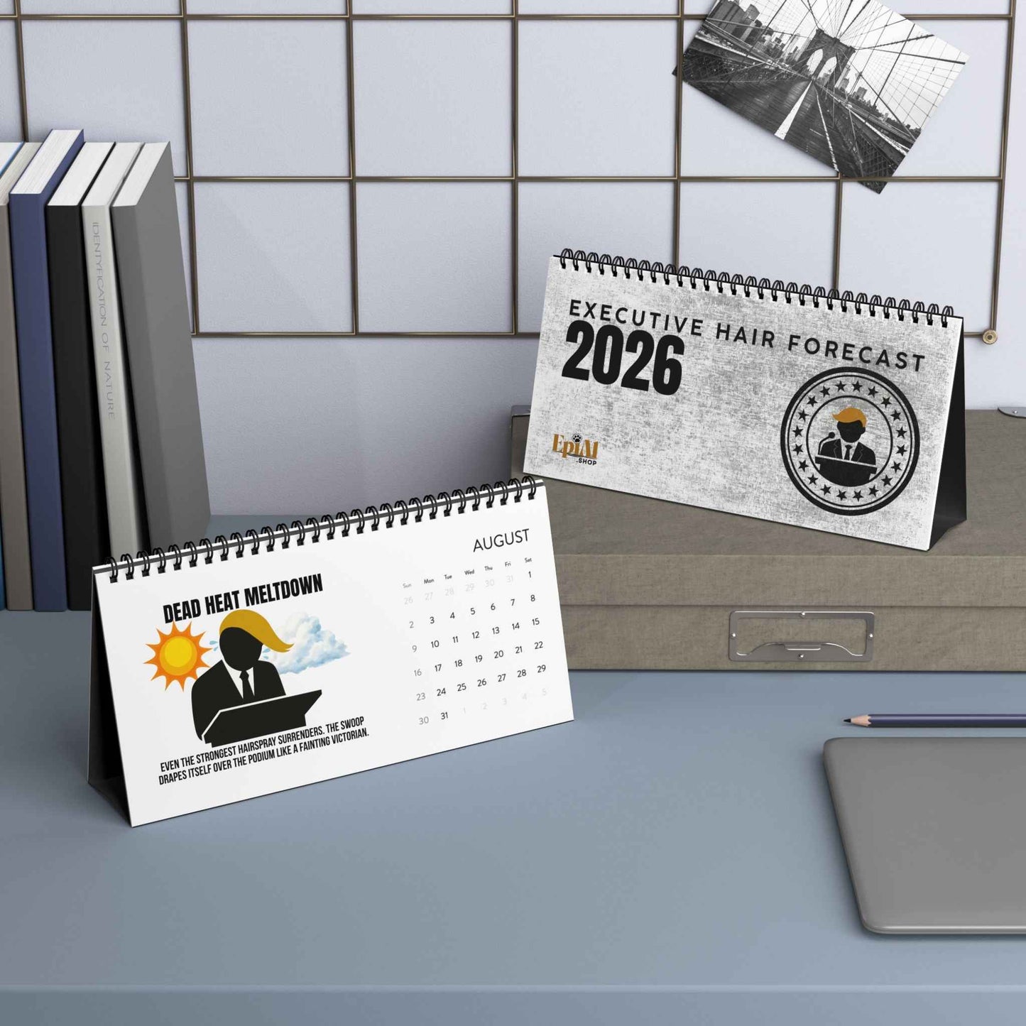 Calendario de Escritorio Executive Hair Forecast 2026