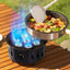 Brûleur à gaz portable pour camping avec sac de transport