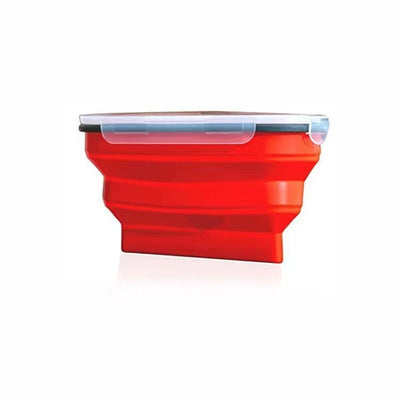 Premium Silicone Foldable Pizza Box for Easy Storage