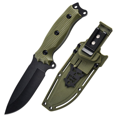 A3 High Hardness Outdoor Multifunctional Portable Knife Straight Hunting Knives Camping and Hiking Tool Knife - Korvel