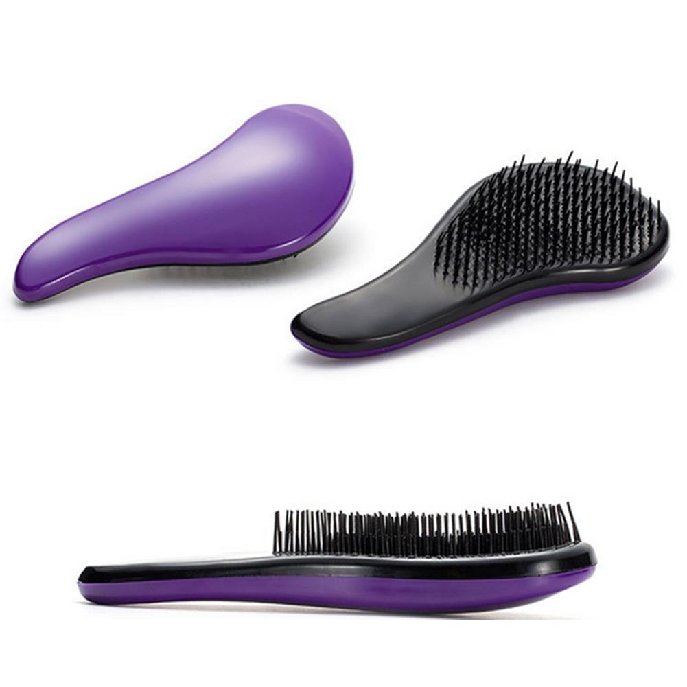 1PC 15CM Eyecatching Hair Care Styling Hair Comb Beauty Healthy Styling Care Hair Comb Shower Massager Detangle Brush - Korvel