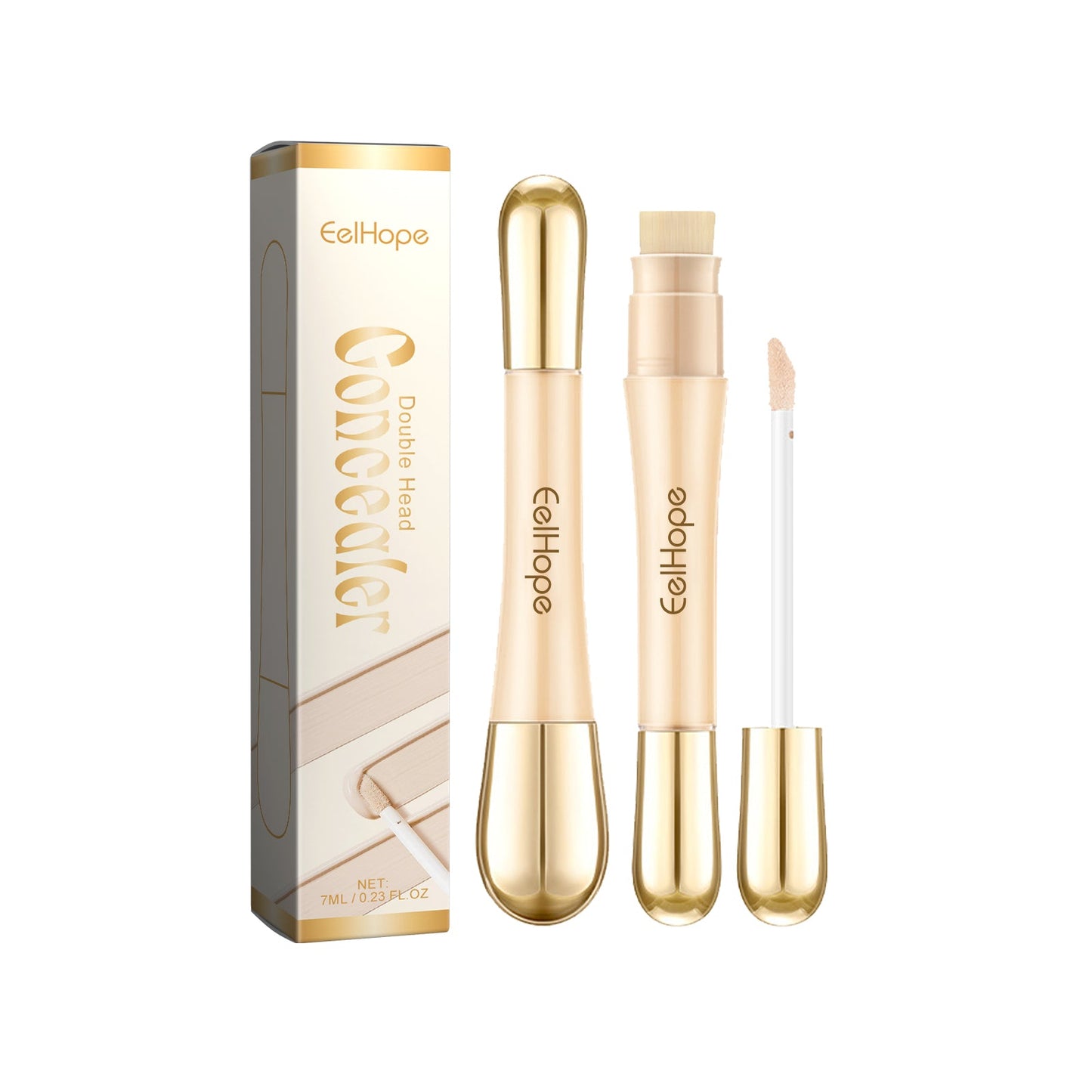 Double Head Concealer Stick - Brightening & Waterproof