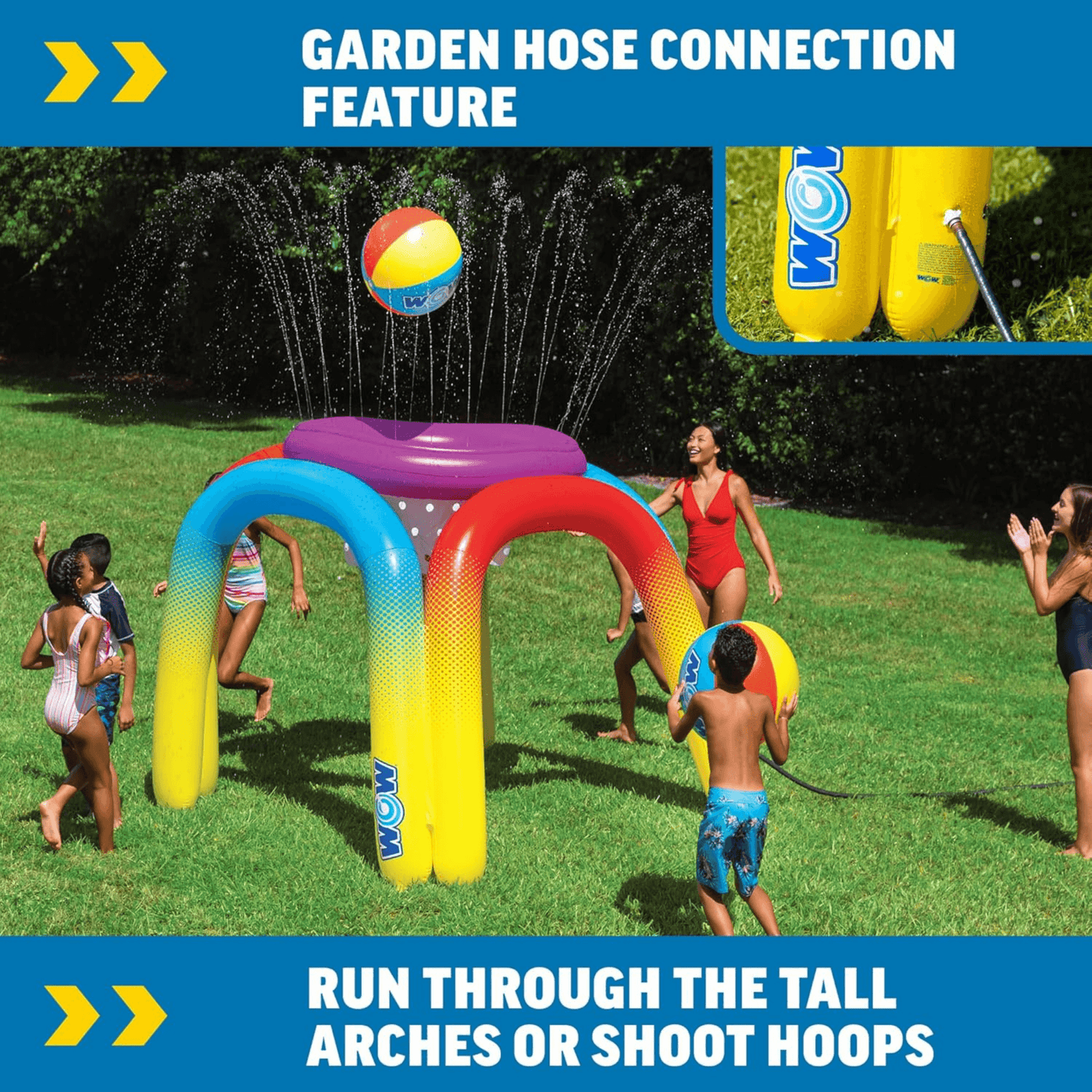 Jeu de Sprinkler Géant WOW Watersports de 6 pieds