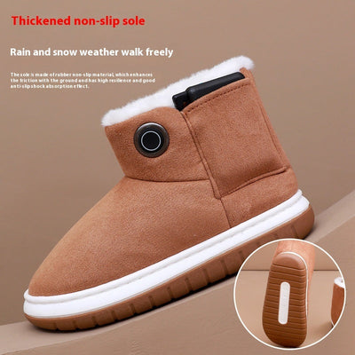 Electric Heating Cotton Boots for Winter Comfort