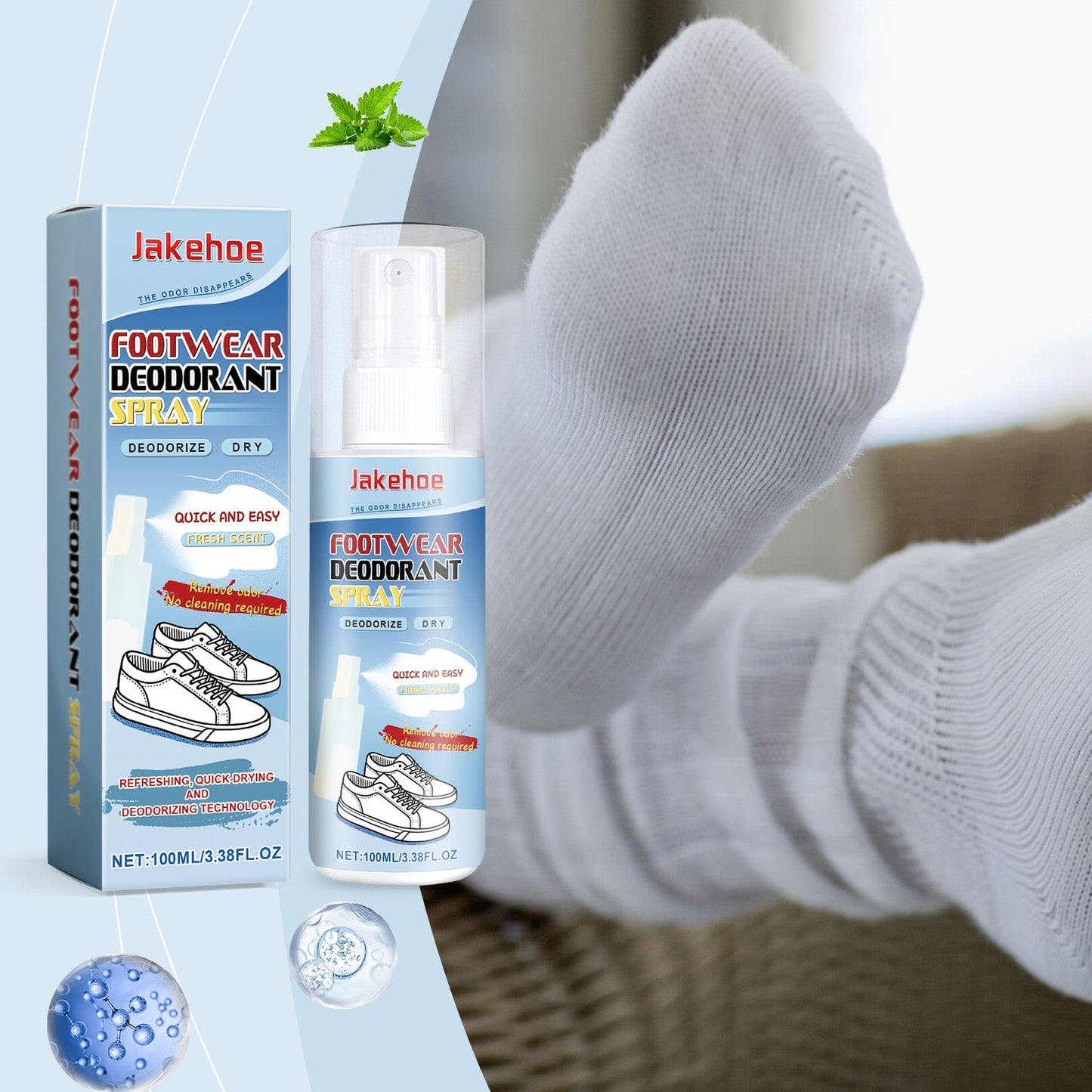 Spray Desodorante para Calzado Premium
