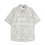 Digital Full Print Cartoon Dog Plaid Short Sleeve Shirt Loose Casual Turn-Down Collar Summer Shirt for Men - Korvel