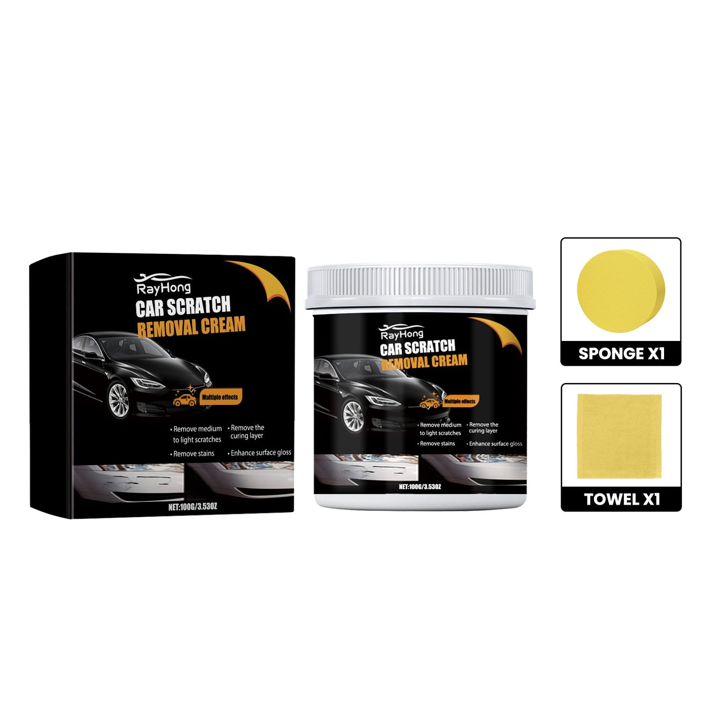 Premium Car Scratch Removal Cream for Paint Care