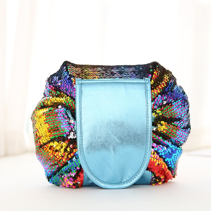 Mermaid Sequins Cosmetic Bag - Stylish Makeup Organizer