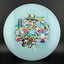 Swirly Aura Construct - Plague Doctor - First Run Disc Golf Driver