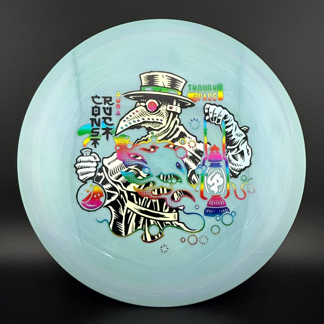 Swirly Aura Construct - Plague Doctor - First Run Disc Golf Driver