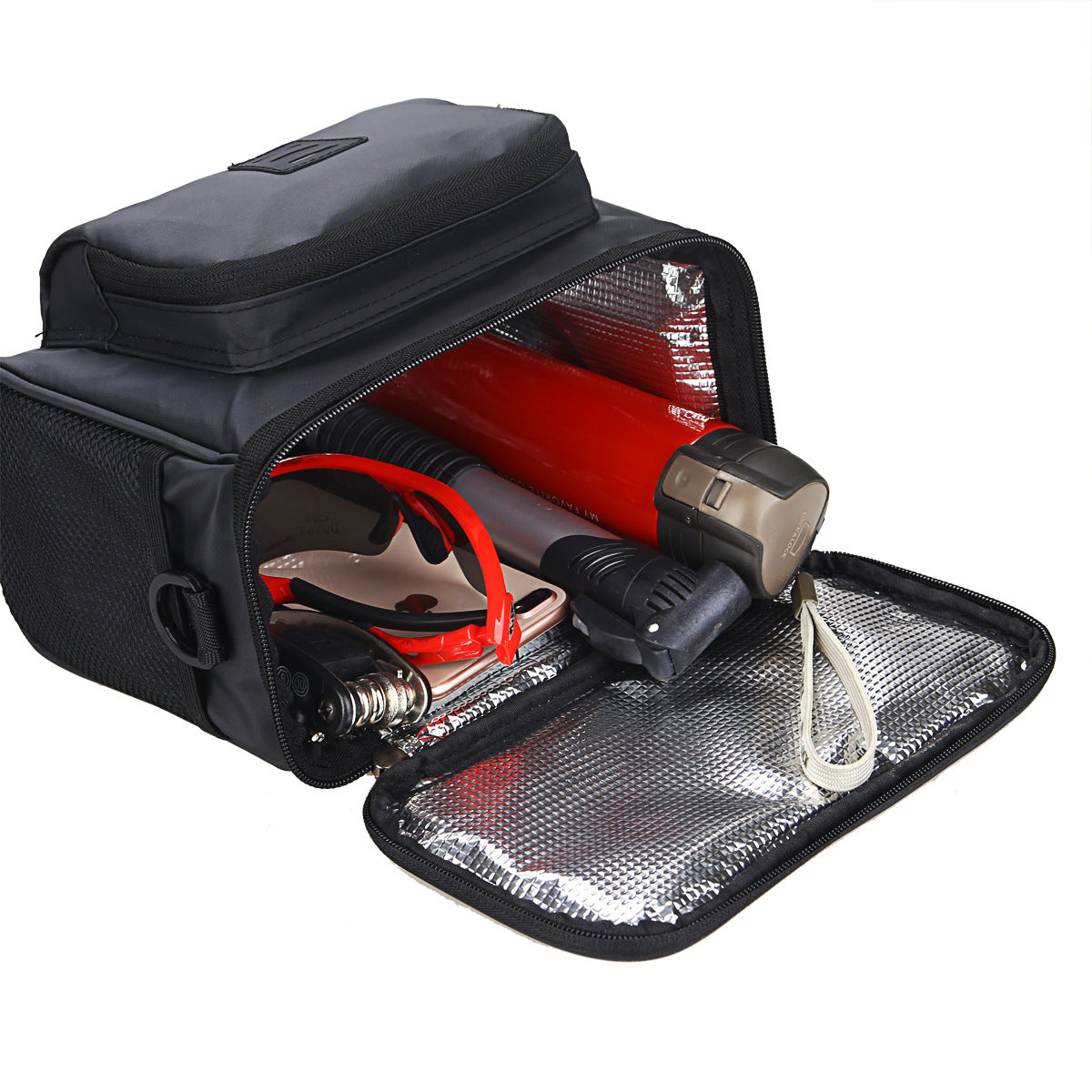 Folding Bicycle Head Bag On Behalf Of Driving Electric Vehicle Bag Hanging Bag Mountain Bike Front Handlebar Bag Faucet Bag Equipment - Korvel