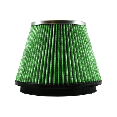 Premium Green Cone Filter - 6in ID, 7.5in Base, 4.75in Top - Korvel