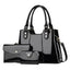 Elegant Three-Piece Mother-and-Child Crossbody Bag Set
