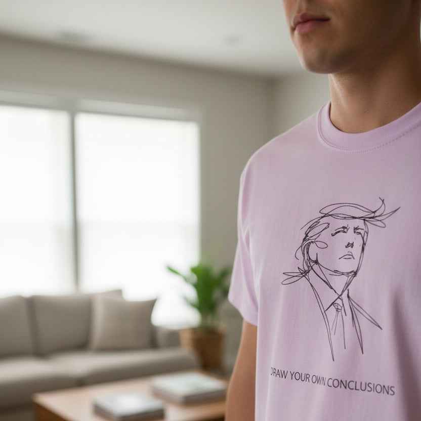 Saca tus propias conclusiones camiseta gráfica unisex