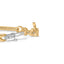Bracelet en or jaune 10K avec diamants de 1,00 cttw