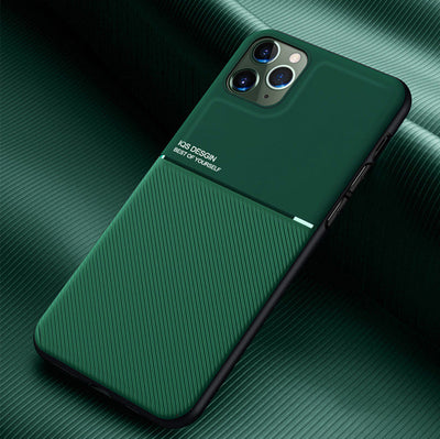 iPhone13PRO MAX mobile phone case for Apple 13TPU soft edge 11 car magnetic suction 13 protective cover - Korvel